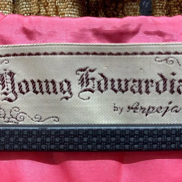 RARE Young Edwardian by Arpeja Bright Pink Psychedelic Skirt Suit Blazer Jacket - Picture 11 of 12